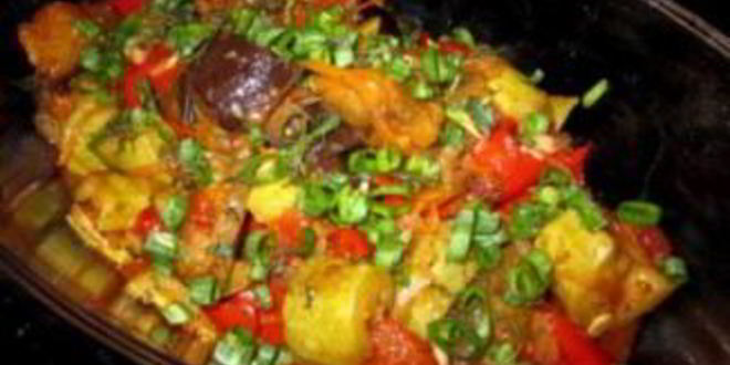 Рецепт тушеных овощей в утятнице