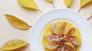 Рецепт Тыквы, запеченной с яблоками