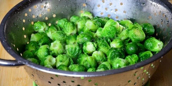 Рецепт замороженной брюссельской капусты