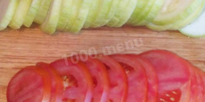 Рецепт запеченных овощей бешамель