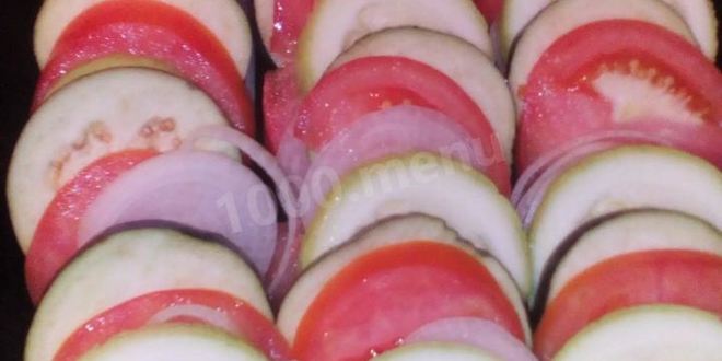 Рецепт запеченных овощей бешамель