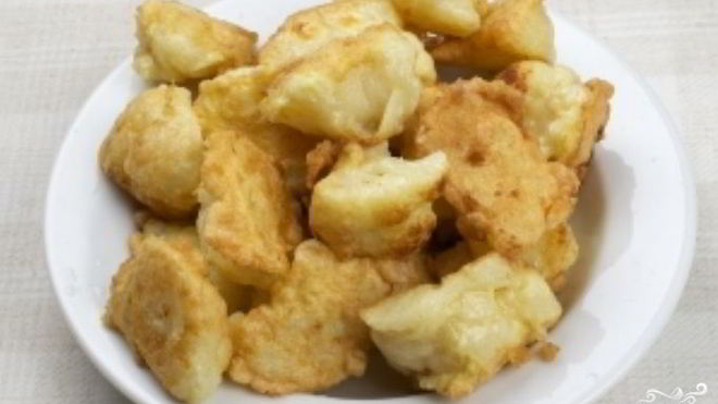 Рецепт жареной цветной капусты с яйцом