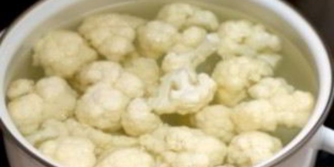 Рецепт жареной цветной капусты с яйцом