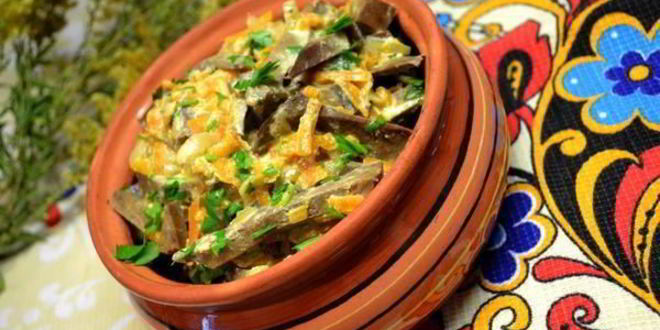 Рецепт фасоли и печень свиная