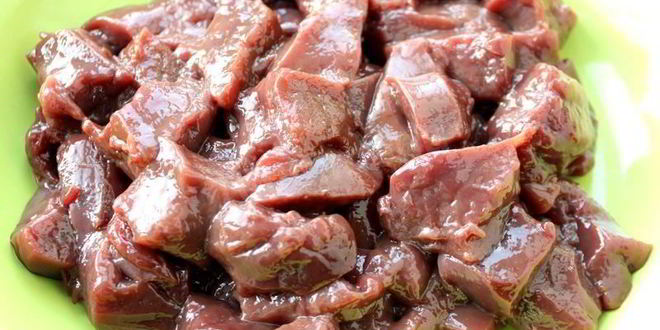 Рецепт говяжьей печени в духовке со сметаной