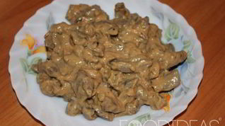 Рецепт Говяжьей печени в мультиварке