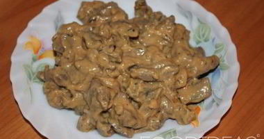 Рецепт Говяжьей печени в мультиварке