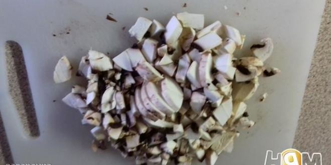 Рецепт куриной печени с грибами