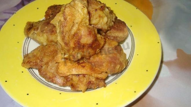 Рецепт куриной печени в кляре жареная