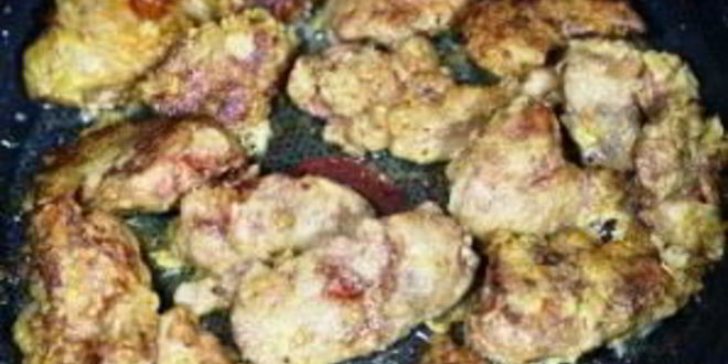 Рецепт куриной печени, жареной с луком