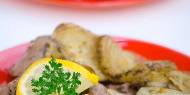 Рецепт Маринованной куриной печени со сладким перцем, луком, чесноком и имбирем