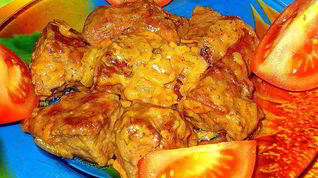 Рецепт Печени по-корейски