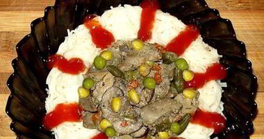 Рецепт Печени с грибами в мультиварке