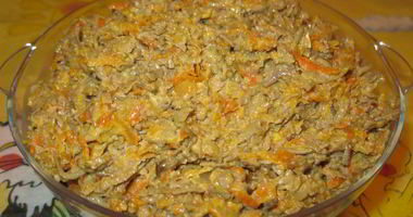 Рецепт Печени с морковью и луком