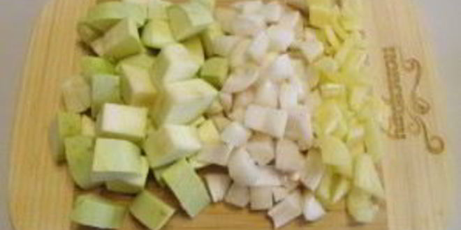 Рецепт печени с овощами в духовке