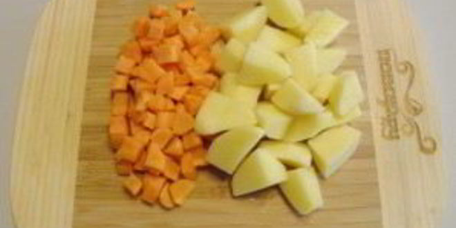 Рецепт печени с овощами в духовке