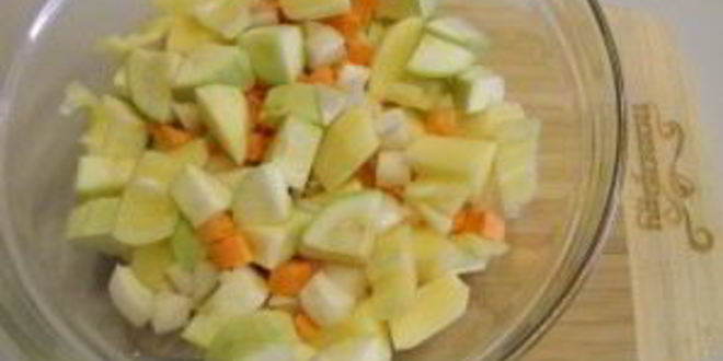 Рецепт печени с овощами в духовке