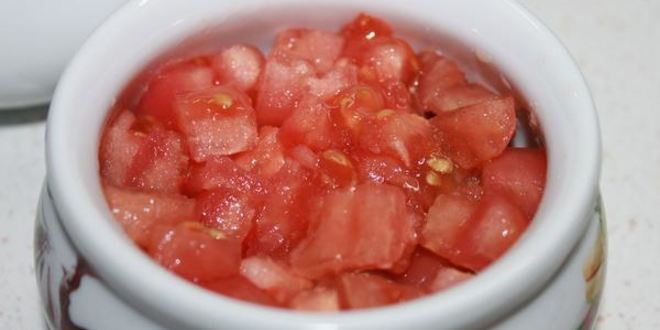 Рецепт печени с помидорами