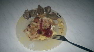 Рецепт Печенки с Итальянской пастой в тайском стиле