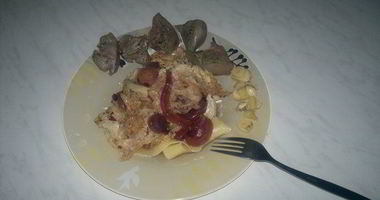 Рецепт Печенки с Итальянской пастой в тайском стиле