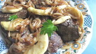 Рецепт Телячьей печени по-берлински