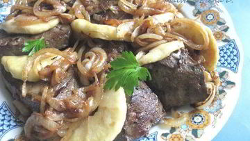 Рецепт Телячьей печени по-берлински