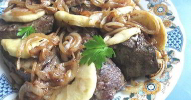 Рецепт Телячьей печени по-берлински