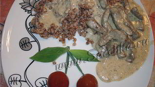 Рецепт Вкусной печени в молоке