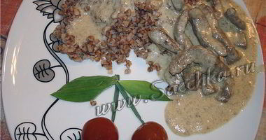 Рецепт Вкусной печени в молоке