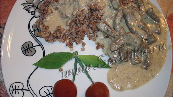 Рецепт вкусной печени в молоке