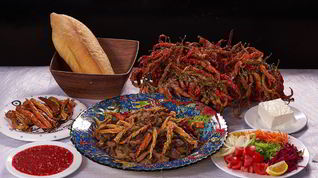 Рецепт Эдирне-джигара Печень по-турецки