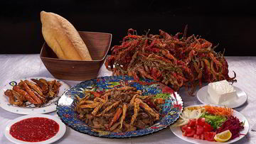 Рецепт Эдирне-джигара Печень по-турецки