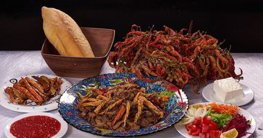 Рецепт Эдирне-джигара Печень по-турецки