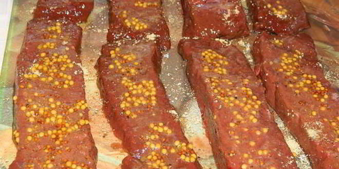 Рецепт жареной печени с апельсинами