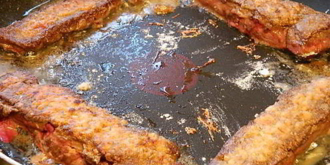 Рецепт жареной печени с апельсинами