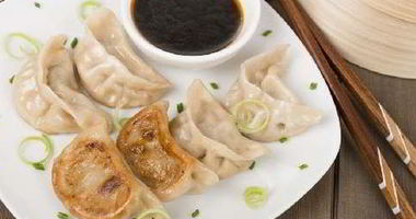 Рецепт Китайских пельменей с начинкой из рубленой свинины