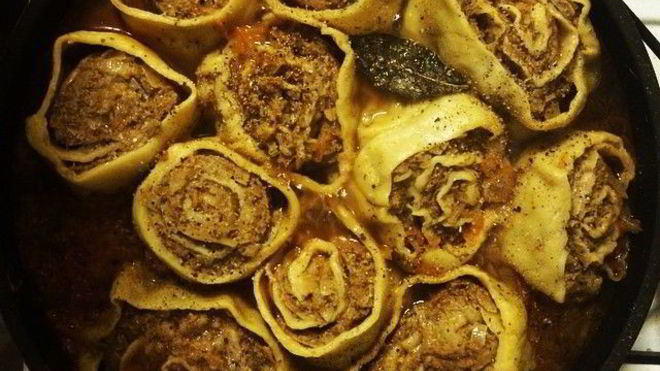 Рецепт ленивых пельменей в духовке