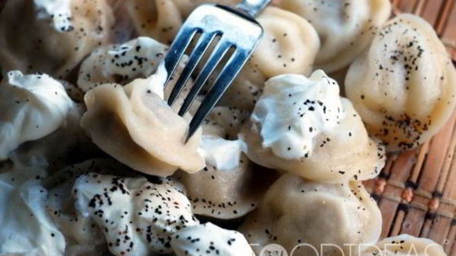 Рецепт пельменей с грибами