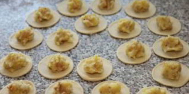 Рецепт пельменей с картошкой