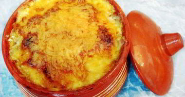 Рецепт Пельменей с сыром в горшочке в духовке