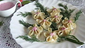 Рецепт Пельменей со свининой и капустой