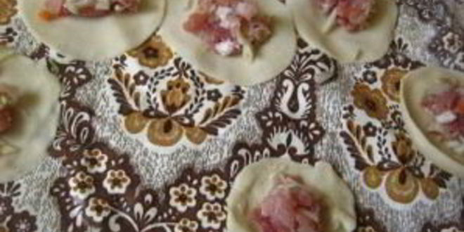 Рецепт пельменей со свининой и капустой