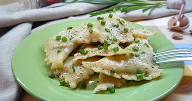 Рецепт Постных пельменей с кабачками