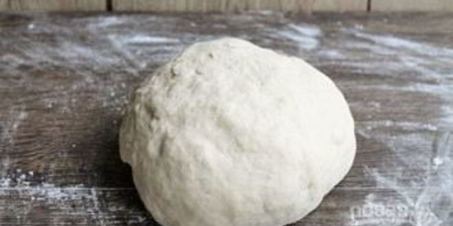 Рецепт теста на пельмени