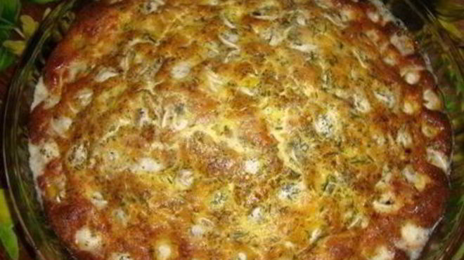 Рецепт запеченных пельменей в духовке с сыром