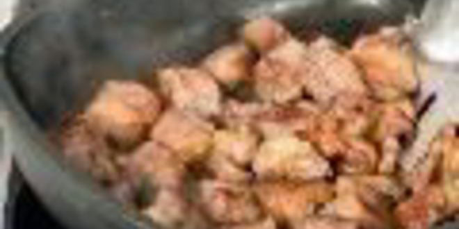 Рецепт азербайджанского плова с бараниной, тыквой и каштанами