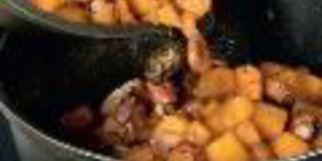 Рецепт азербайджанского плова с бараниной, тыквой и каштанами