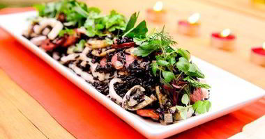 Рецепт Черной паэльи