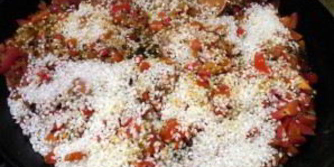 Рецепт черной паэльи