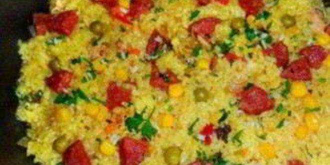 Рецепт испанской паэльи с курицей